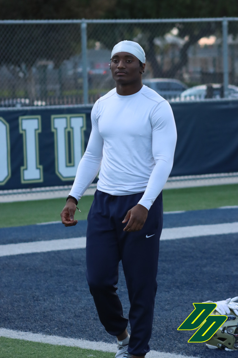 St. John Bosco running back Cameron Jones during a practice in Bellflower this fall.